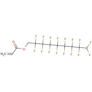 CAS No:4180-26-1 2,2,3,3,4,4,5,5,6,6,7,7,8,8,9,9-hexadecafluorononyl prop-2-enoate