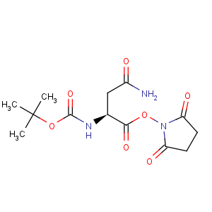 CAS No:42002-18-6 L-Asparagine,N2-[(1,1-dimethylethoxy)carbonyl]-, 2,5-dioxo-1-pyrrolidinyl ester