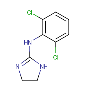 CAS No:4205-90-7 N-(2,6-dichlorophenyl)-4,5-dihydro-1H-imidazol-2-amine