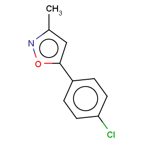 CAS No:4211-87-4 Isoxazole,5-(4-chlorophenyl)-3-methyl-