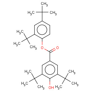CAS No:4221-80-1 2,4-Di-tert-butylphenyl 3,5-di-tert-butyl-4-hydroxybenzoate