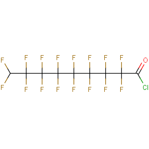 CAS No:423-95-0 2,2,3,3,4,4,5,5,6,6,7,7,8,8,9,9-hexadecafluorononanoyl chloride