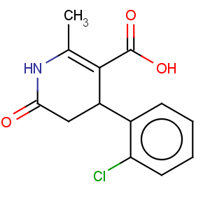 CAS No:423120-06-3 3-Pyridinecarboxylicacid, 4-(2-chlorophenyl)-1,4,5,6-tetrahydro-2-methyl-6-oxo-