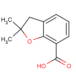 CAS No:42327-95-7 2,2-dimethyl-3H-1-benzofuran-7-carboxylic acid