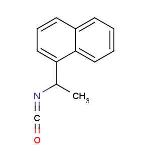 CAS No:42340-98-7 1-[(1R)-1-isocyanatoethyl]naphthalene