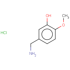 CAS No:42365-68-4 Phenol,5-(aminomethyl)-2-methoxy-, hydrochloride (1:1)