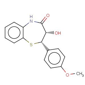 CAS No:42399-49-5 (2S-cis)-(+)-2,3-Dihydro-3-hydroxy-2-(4-methoxyphenyl)-1,5-benzothiazepin-4(5H)-one