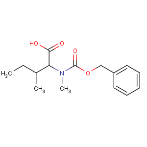 CAS No:42417-66-3 (2S,3S)-3-methyl-2-[methyl(phenylmethoxycarbonyl)amino]pentanoic acid