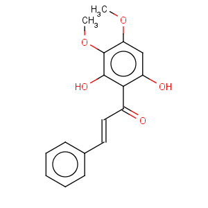 CAS No:42438-78-8 2-Propen-1-one,1-(2,6-dihydroxy-3,4-dimethoxyphenyl)-3-phenyl-, (2E)-