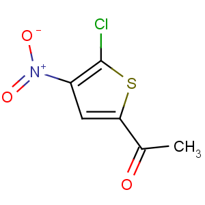 CAS No:42456-75-7 1-(5-chloro-4-nitrothiophen-2-yl)ethanone