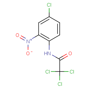 CAS No:4257-78-7 Acetamide,2,2,2-trichloro-N-(4-chloro-2-nitrophenyl)-