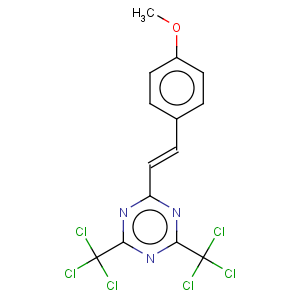 CAS No:42573-57-9 2,4-Bis(trichloromethyl)-6-(4-methoxystyryl)-1,3,5-triazine