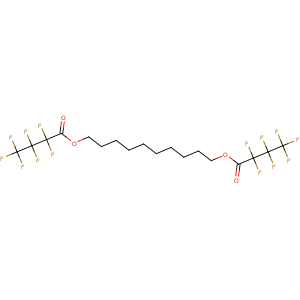 CAS No:426-64-2 10-(2,2,3,3,4,4,4-heptafluorobutanoyloxy)decyl<br />2,2,3,3,4,4,4-heptafluorobutanoate