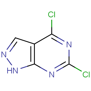 CAS No:42754-96-1 4,6-dichloro-1H-pyrazolo[3,4-d]pyrimidine