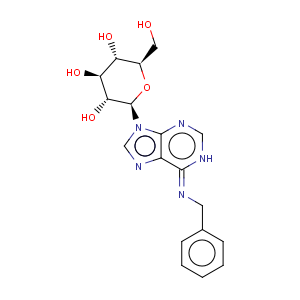 CAS No:4294-17-1 9H-Purin-6-amine, 9-b-D-glucopyranosyl-N-(phenylmethyl)-