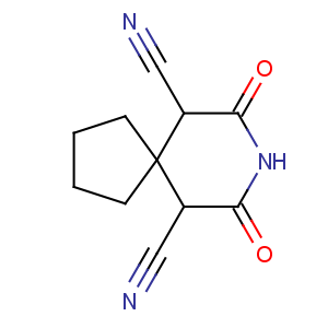CAS No:42940-56-7 7,9-dioxo-8-azaspiro[4.5]decane-6,10-dicarbonitrile