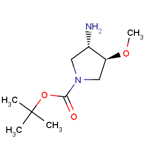 CAS No:429673-79-0 trans-tert-Butyl 3-amino-4-methoxypyrrolidine-1-carboxylate