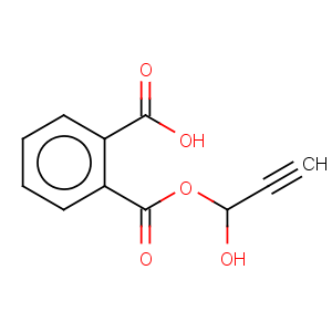 CAS No:42969-62-0 1,2-Benzenedicarboxylicacid, mono(1-methyl-2-propynyl) ester (9CI)