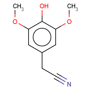 CAS No:42973-55-7 Benzeneacetonitrile,4-hydroxy-3,5-dimethoxy-