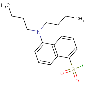 CAS No:43040-76-2 5-(dibutylamino)naphthalene-1-sulfonyl chloride