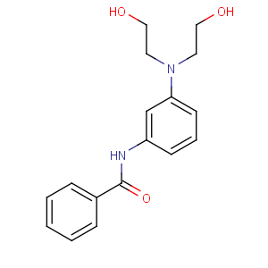 CAS No:43051-46-3 N-[3-[bis(2-hydroxyethyl)amino]phenyl]benzamide