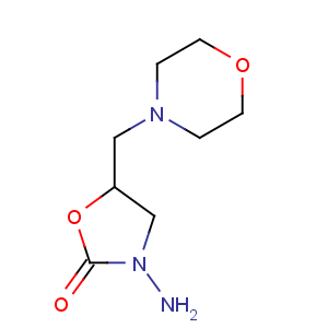CAS No:43056-63-9 3-amino-5-(morpholin-4-ylmethyl)-1,3-oxazolidin-2-one
