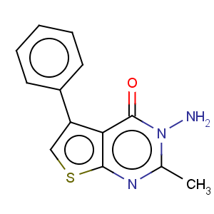 CAS No:43088-51-3 3-Amino-2-methyl-5-phenyl-3H-thieno[2,3-d]pyrimidin-4-one