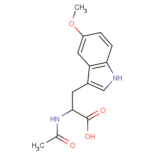 CAS No:43167-40-4 (2S)-2-acetamido-3-(5-methoxy-1H-indol-3-yl)propanoic acid