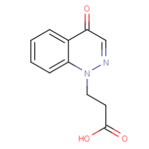 CAS No:4320-73-4 3-(4-oxocinnolin-1-yl)propanoic acid