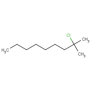 CAS No:4325-50-2 2-chloro-2-methylnonane