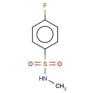 CAS No:433-14-7 Benzenesulfonamide,4-fluoro-N-methyl-