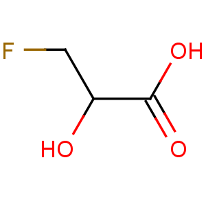 CAS No:433-47-6 3-fluoro-2-hydroxypropanoic acid