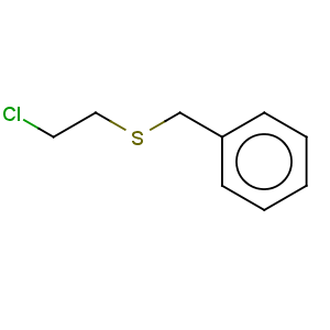 CAS No:4332-51-8 Benzene,[[(2-chloroethyl)thio]methyl]-