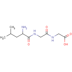 CAS No:4337-37-5 2-[[2-[(2-amino-4-methylpentanoyl)amino]acetyl]amino]acetic acid