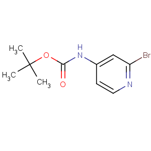 CAS No:433711-95-6 tert-butyl N-(2-bromopyridin-4-yl)carbamate