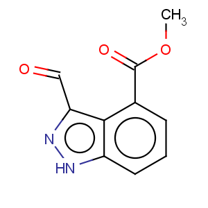 CAS No:433728-79-1 methyl 3-formyl-4-indazolecarboxylate