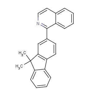 CAS No:435277-99-9 1-(9,9-dimethylfluoren-2-yl)isoquinoline