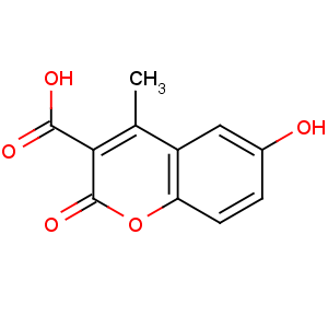 CAS No:435297-35-1 6-hydroxy-4-methyl-2-oxochromene-3-carboxylic acid