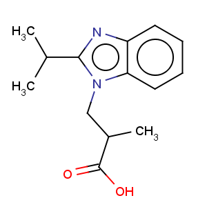 CAS No:435342-08-8 3-(2-Isopropyl-benzoimidazol-1-yl)-2-methyl-propionic acid