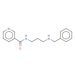 CAS No:435345-20-3 3-Pyridinecarboxamide,N-[3-[(phenylmethyl)amino]propyl]-, monohydrochloride (9CI)