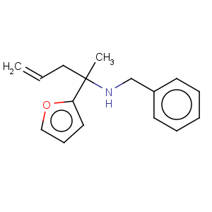 CAS No:435345-35-0 Benzyl-(1-furan-2-yl-1-methyl-but-3-enyl)-amine