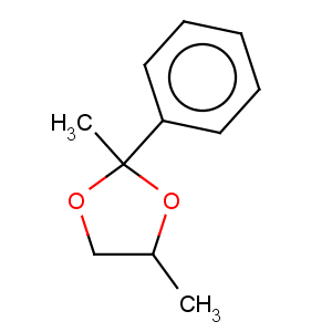 CAS No:4359-30-2 2,4-dimethyl-2-phenyl-1,3-dioxolane