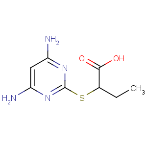 CAS No:436088-61-8 2-(4,6-diaminopyrimidin-2-yl)sulfanylbutanoic acid