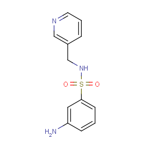 CAS No:436095-43-1 Benzenesulfonamide,3-amino-N-(3-pyridinylmethyl)-