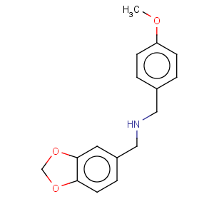 CAS No:436099-74-0 1,3-Benzodioxole-5-methanamine,N-[(4-methoxyphenyl)methyl]-, hydrochloride (1:1)