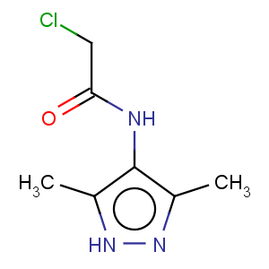 CAS No:436100-01-5 Acetamide, 2-chloro-N-(3,5-dimethyl-1H-pyrazol-4-yl)-,hydrochloride (1:1)