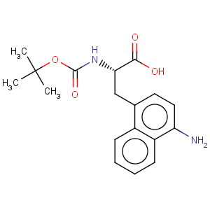 CAS No:436864-62-9 3-(4-aminonaphthalen-1-yl)-n-boc-l-alanine
