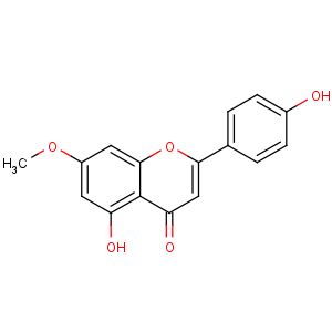 CAS No:437-64-9 5-hydroxy-2-(4-hydroxyphenyl)-7-methoxychromen-4-one