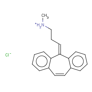 CAS No:438-59-5 1-Propanamine,3-(5H-dibenzo[a,d]cyclohepten-5-ylidene)-N-methyl-, hydrochloride (1:1)