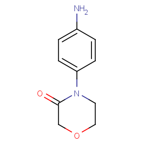 CAS No:438056-69-0 4-(4-aminophenyl)morpholin-3-one